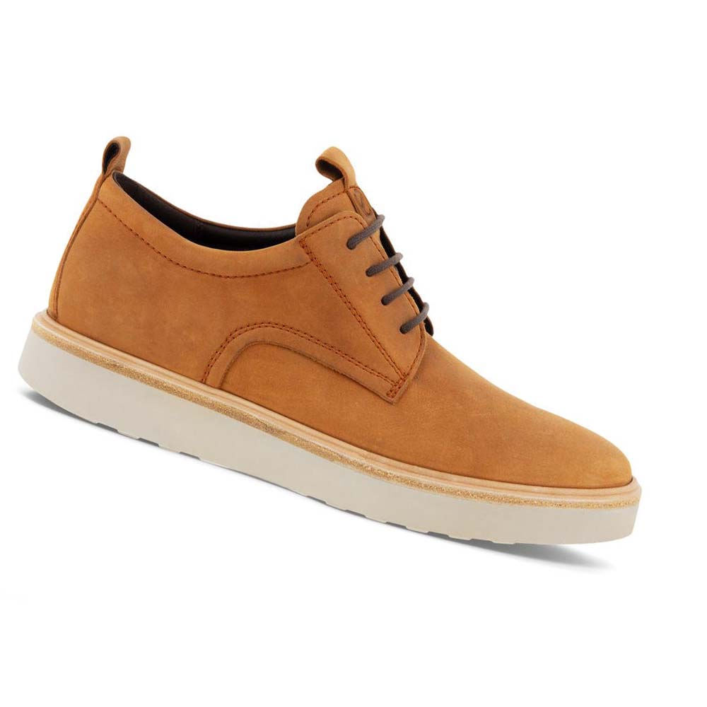 Ecco Techwelt Oxford Fritidssko Herre Brune | NO 502TCE